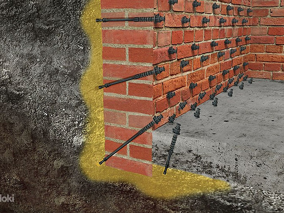 Vundamendi hüdroisolatsioon/ Keldrite saneerimine