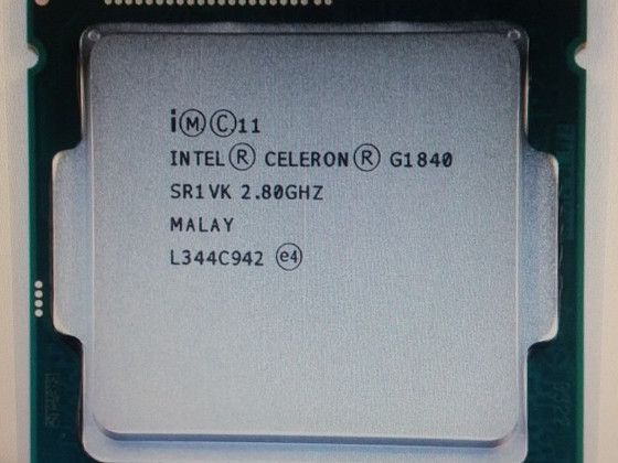 Protsessor Intel Celeron G1840 2,8 GHZ, 2MB Cache, LGA1150