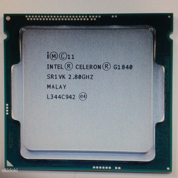 Protsessor Intel Celeron G1840 2,8 GHZ, 2MB Cache, LGA1150