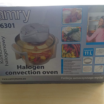 Halogen convection oven